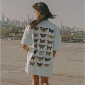 CHNGE Butterfly Tee Shirt Dress